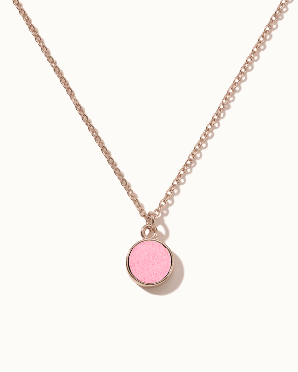 VIBE WOOD PENDANT・BABY PINK