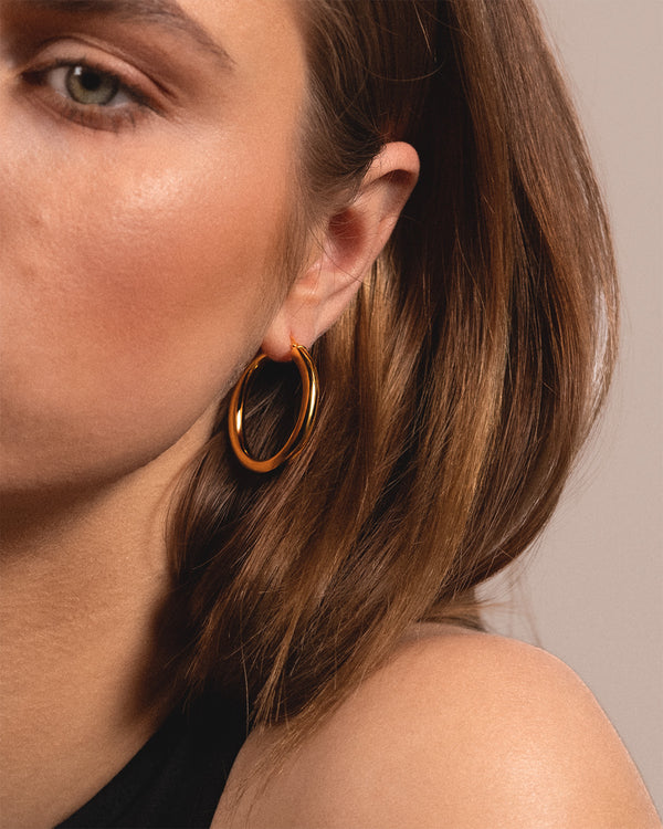 LOLA HOOP EARRINGS・LARGE