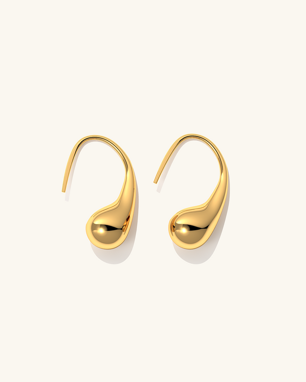 SEAMLESS TEARDROP EARRINGS