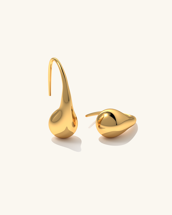 SEAMLESS TEARDROP EARRINGS